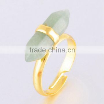 Wholesale fashion jewelry gold wedding rings for women with low moq