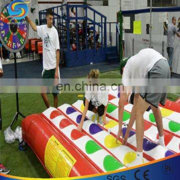 Mega Twister Large Inflatable Game Board, Large Inflatable 3d Twister Game