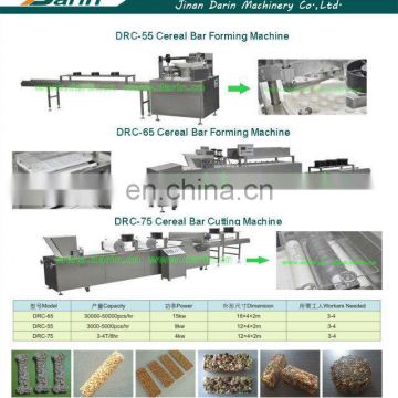 Delicious Chocolate Coating Cereal Chocolate Bar Machine For Making Cereal Bars