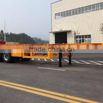 Dongfeng 3 axle ontainer skeleton semi-trailer