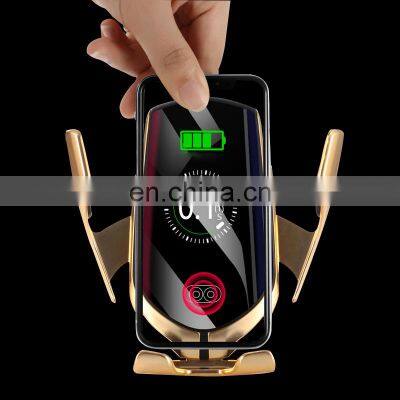 Phone Holder 10W Car Wireless Charger Charging Qi  For Iphone For Samsung 2020 New  Product Factory Wholesale  R1 Car Charger