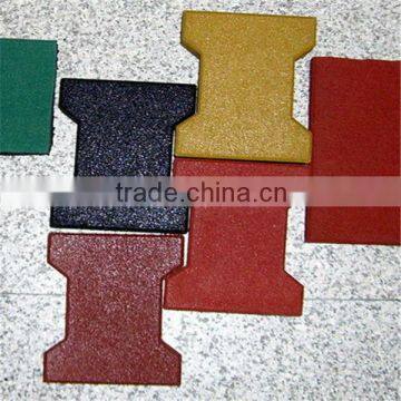 Brick walkway safety rubber flooring/horse way rubber brick