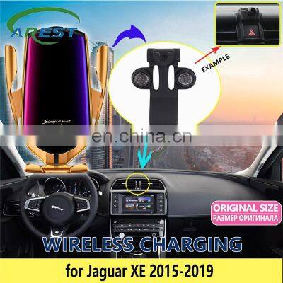 Car Mobile Phone Holder for Jaguar XE MY18 2015 2016 2017 2018 2019 Telephone Stand Bracket Vent Accessories for iphone HuaWei