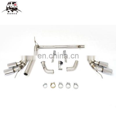 350D exhaust system fit for G-class W463 350D style 2018year before stainless steel exhaust fot 350D