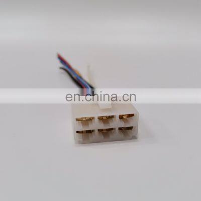 Factory Supply 6 Way Plug Injector Auto Connector Car Scooter Motorcycle Wiring Harness Connectors