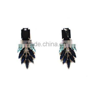 Trendy women and girls' crystal latest artificial earrings