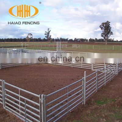 Hot sale oval welded metal farm fence hot dipped galvanized sheep panel