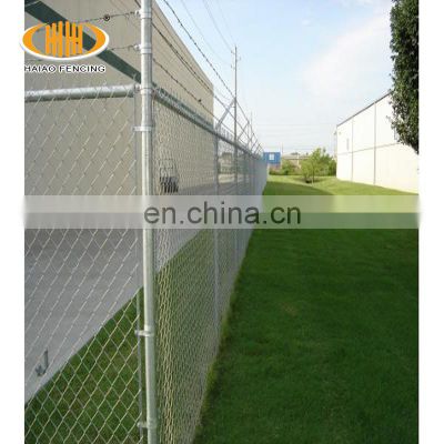 steel chain link fence rolls with posts