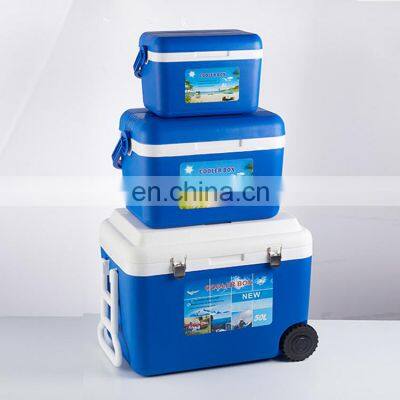 8L 20L 50L for outdoor picnic use portable plastic ice cooler box