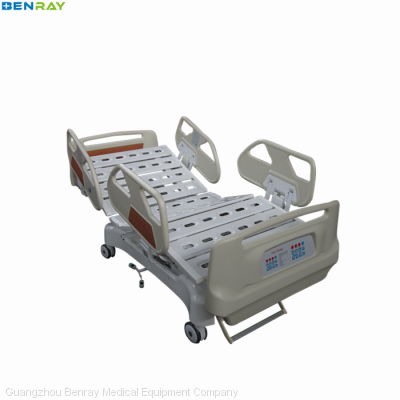 5-function Electric Hospital Bed, with the 5th guide wheel