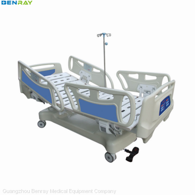 5-function Electric Hospital Bed, Vertical columns system