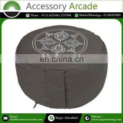 Standard Material Made Chakra Zafu Meditation Cushion for Yoga Buy From Lead Supplier photo-4