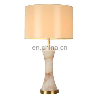 New Design Table Lamps Luxury Modern Decorative Marble Crystal Lamp