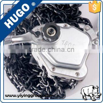 China Supplier1.5t Stainless Steel Chain Manual Hand Winches Hoists photo-3