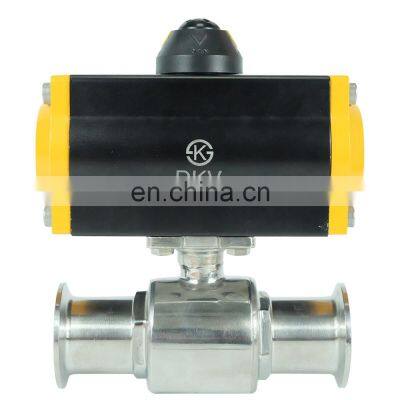 DKV motorized double acting spring return pneumatic valve actuator