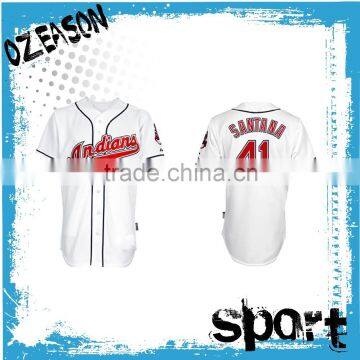 popular hot design customized color and logo baseball player shirt wear fot training