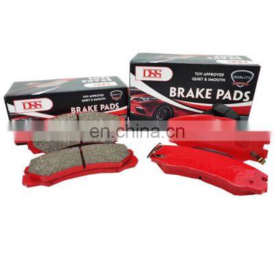 automotive brake pad manufacturers Car Parts Wholesale Genuine Front Brake Pad Kit 857 837 for MITSUBISHI