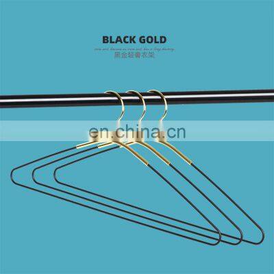 Hangers Suppliers Gold Hair Suits Cheap Wire Laundry Garment Custom Metal Scarf Stand Pants Coat Cloth Rack Clothes Hangers