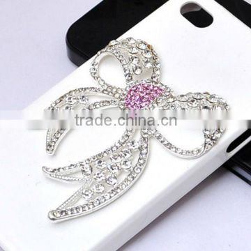 bow funny DIY mobile phone case accessories decorations(AL-040)