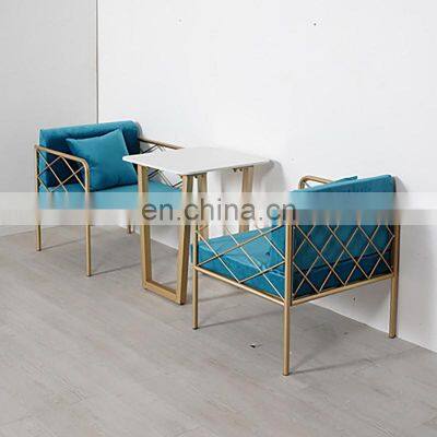 Public Hairdressing Beauty Salon Waiting Chair photo-4