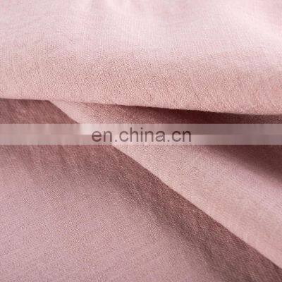 Polyester Viscose Nylon Spandex Fabric Manufacturer Plain Dyed Fabric for Dress and Blouses photo-4