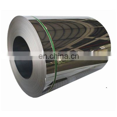 304 BA Mirror Finished Stainless Steel Coils 304BA Stainless Steel Metal Strips