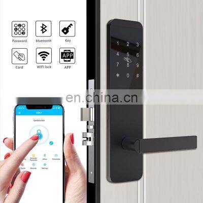 Security Ble Ttlock App Rfid Card Electronic Digital Hotel Lock For Hotel Apartment Airbnb photo-2