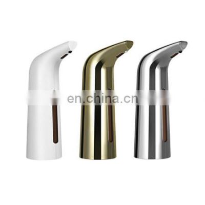 Modern infrared sensor rose gold automatic hand sanitizer portable hands free foam liquid soap dispenser