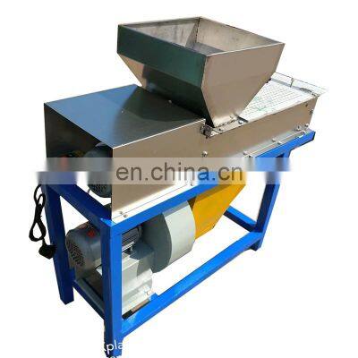 Small quality stainless steel roasted peanut dry peeling machine