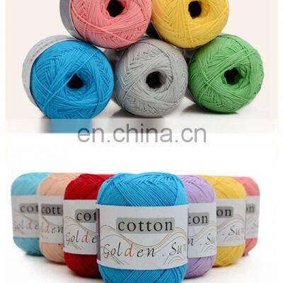 Sustainable Blended Cotton Baby Handkniting Crochet Yarn Baby Knitting Crochet Hand photo-2