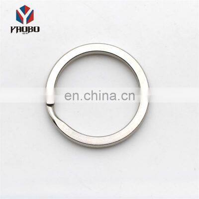 High Standard In Quality Stainless Steel Flat Split Customize Key Ring For Anywhere Use photo-5
