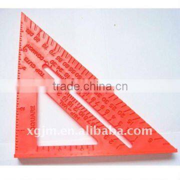 Plastic triangular rule for promotional item