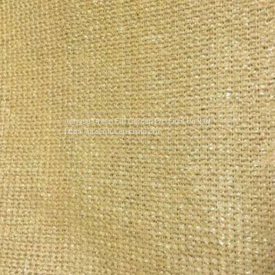 High Quality 340gsm 3*50m Beige HDPE Woven Fabric Knitted Sun Shade Cloth Net Carport photo-4