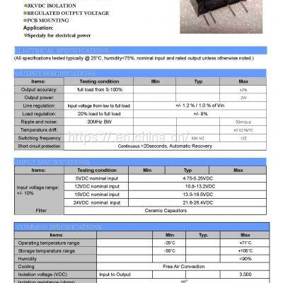 24V Output DC-DC Converter With 8kv Antistatic photo-3
