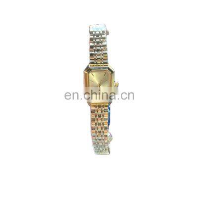 Ladies Ladies Watch Square Gold Hour Thin Simple Fashion Casual Simple Dress Gift Quartz Watch