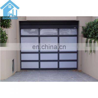 tempered glass aluminium garage door for dealers displayracks garage door sale