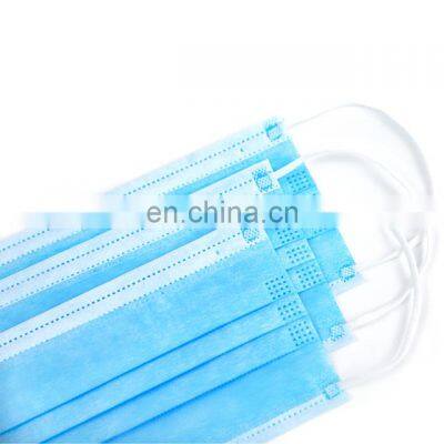 Factory Disposable 3Ply Surgical Non Woven BFE 99% 3 Ply Medical Earloop Face Mask TYPE II TYPE IIR