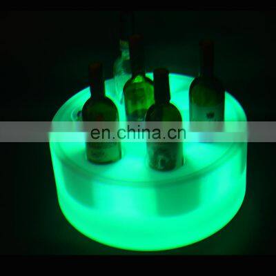 Wholesale customized different color led Illuminated  KTV/ Nightclub Portable Party Use Led Rechargeable Cooler LED ice bucket