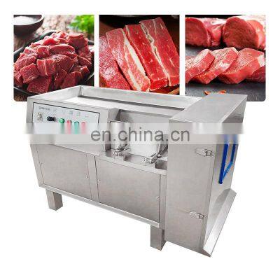 Floor-standing Electric Fresh Frozen Chicken Fish Meat Cube Cutter Slicers Automatic for Slice Meat Froen photo-5