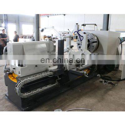 Q1322 (225mm Big Spindle Bore) Pipe Threading Lathe Machine With CE Protection photo-3