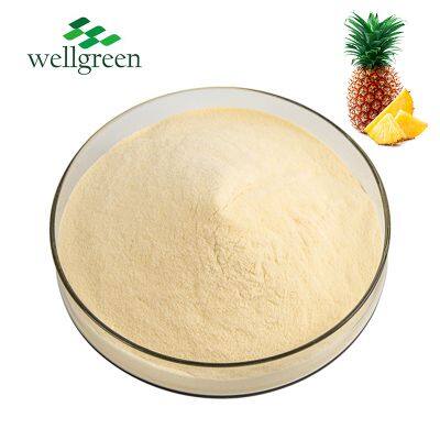 Bulk Natural Fruit Flavor Juice Organic ISO Factory Provide Water Soluble Pineapple Powder