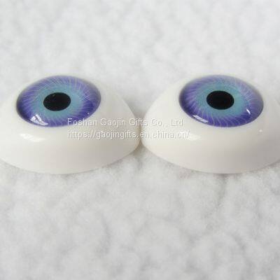 Toy Accessories Plastic Oval Doll Eyes Acrylic Fixed Eyes photo-3