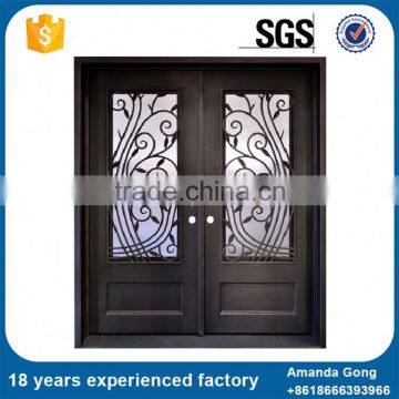New Product Dual Iron Fancy Entry Doors photo-6