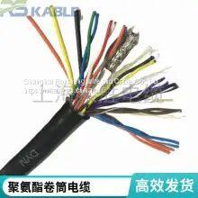 Wet Spray Mechanical Cable 3*35 3*16/3 Polyurethane Double Sheathed Drum Reel Cable photo-4