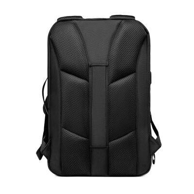 Men's Bag Waterproof Business Travel Notebook Backpack Anti Theft Computer Backpack Black photo-4