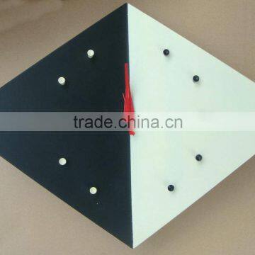 diamond wall clock Kite Clock metal wall art clock