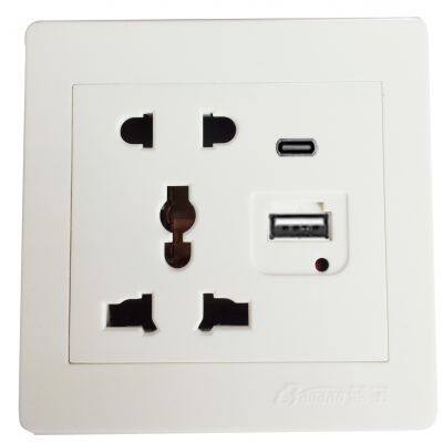 13A 5pin Multi Wall Socket