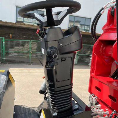 HZM 906 807 ZL06 700kg Lift Mini Wheel Loader Front Tractor Loader for Sale photo-5