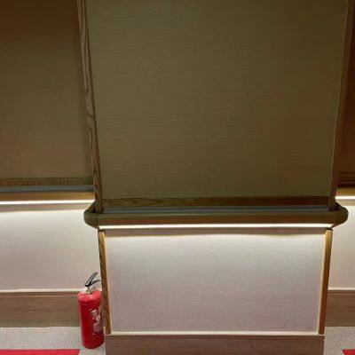 LED hospital corridor anti-collision handrails, wall-mounted handrails, PVC handrails