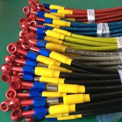OEM Colors AN3 3.2*7.5mm Cutting Nylon PTFE Brake Hose for Motorcycle Motorbike